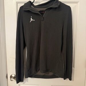 Jordan Gray Sweatshirt with White Logo